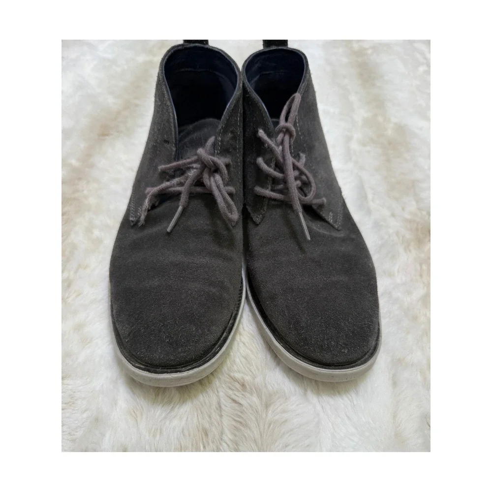 Cole‎ Haan GrandEvolution Chukka Boots Mens 8.5 Grey Suede C26401